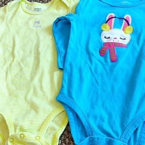 Set of two , Sweet little Carter's onsies